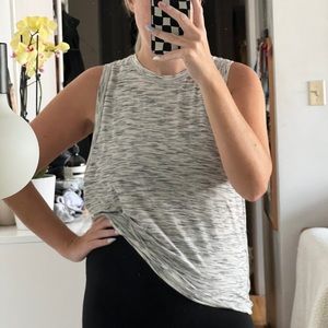 Lululemon Heathered Oatmeal Tank